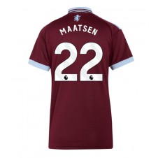 Aston Villa Ian Maatsen #22 Hemmatröja Dam 2026-27 Korta ärmar